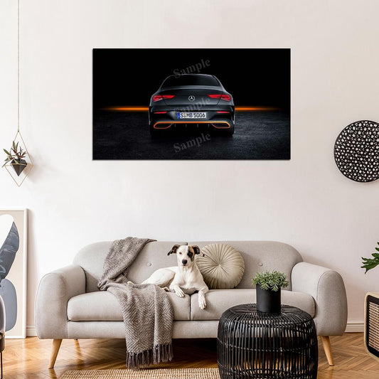 Cla 250 Amg Line Edition High Res HD HQ Car Posters Home Decor Aesthetic Garage Man Cave For Men Boys Wall Art Poster