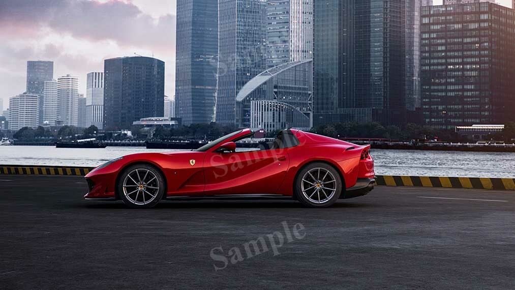 812 Gts High Res HD HQ Car Posters Home Decor Aesthetic Garage Man Cave For Men Boys Wall Art Poster