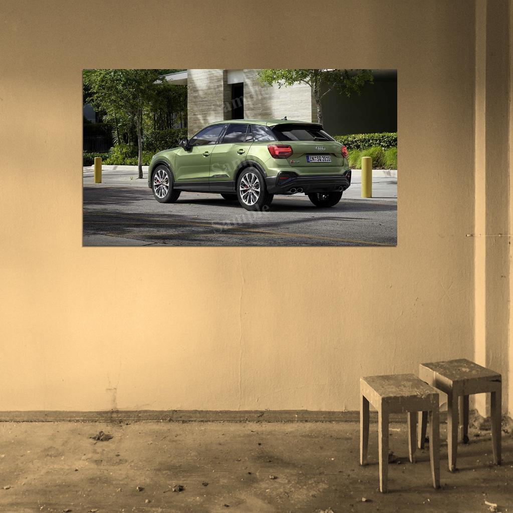 Sq2 Green High Res HD HQ Car Posters Home Decor Aesthetic Garage Man Cave For Men Boys Wall Art Poster