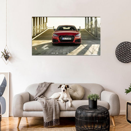 Tts Competition Plus Coupe High Res HD HQ Car Posters Home Decor Aesthetic Garage Man Cave For Men Boys Wall Art Poster