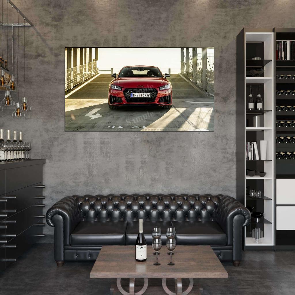 Tts Competition Plus Coupe High Res HD HQ Car Posters Home Decor Aesthetic Garage Man Cave For Men Boys Wall Art Poster