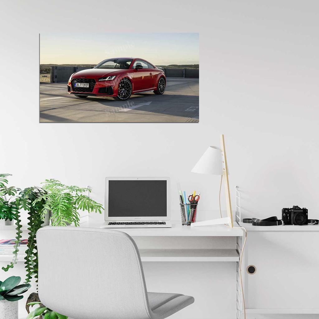 Tts Competition Plus Coupe High Res HD HQ Car Posters Home Decor Aesthetic Garage Man Cave For Men Boys Wall Art Poster