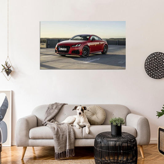 Tts Competition Plus Coupe High Res HD HQ Car Posters Home Decor Aesthetic Garage Man Cave For Men Boys Wall Art Poster