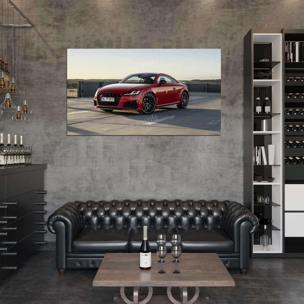 Tts Competition Plus Coupe High Res HD HQ Car Posters Home Decor Aesthetic Garage Man Cave For Men Boys Wall Art Poster