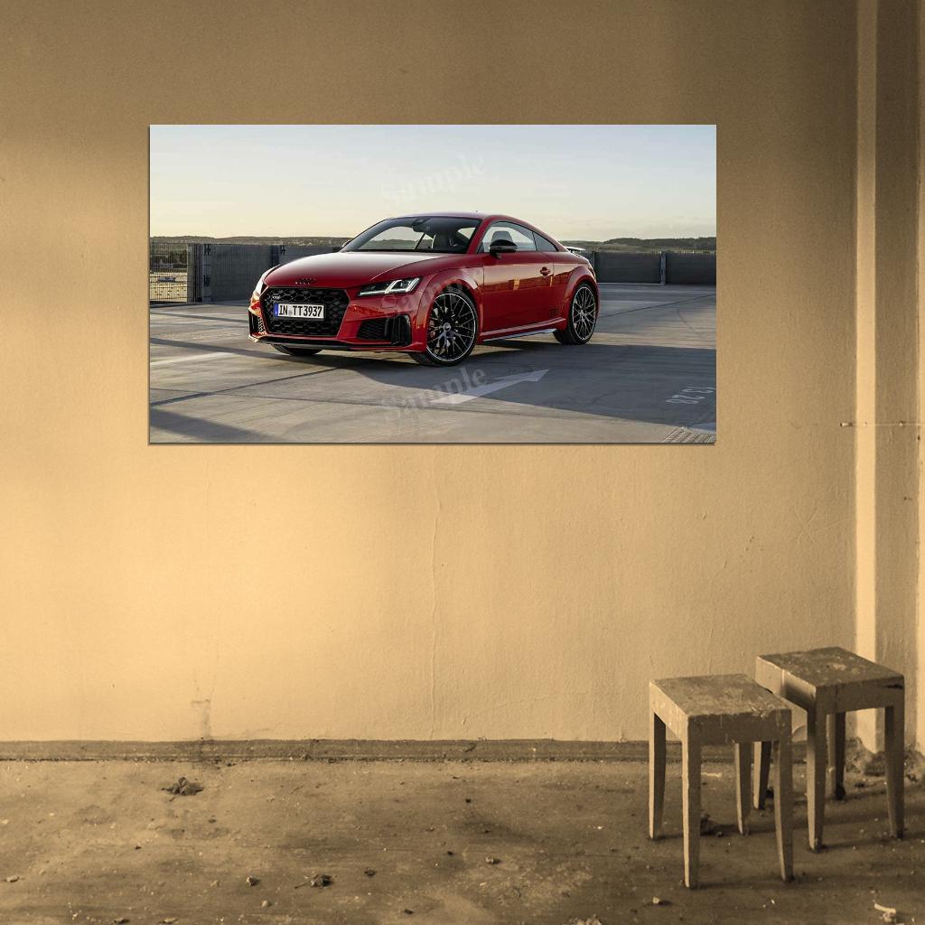Tts Competition Plus Coupe High Res HD HQ Car Posters Home Decor Aesthetic Garage Man Cave For Men Boys Wall Art Poster