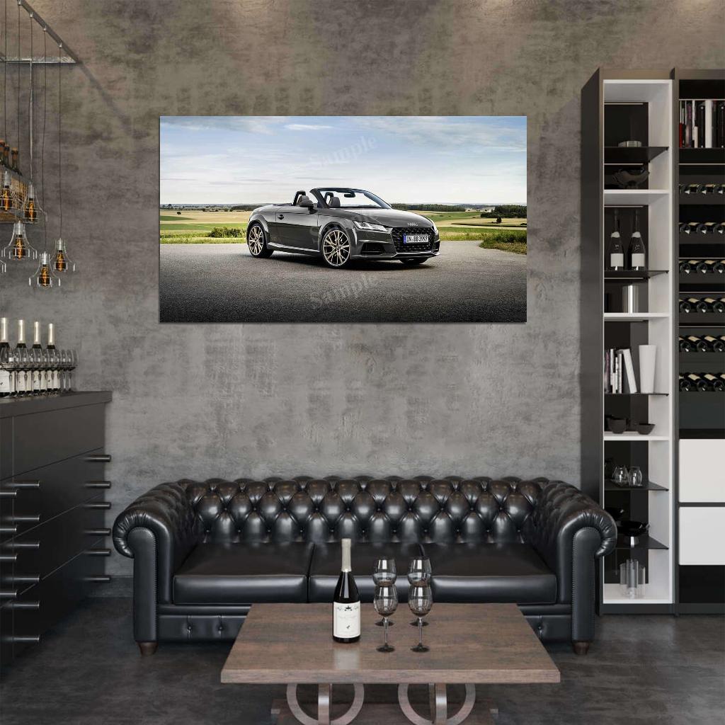 Tt Roadster Bronze Select High Res HD HQ Car Posters Home Decor Aesthetic Garage Man Cave For Men Boys Wall Art Poster