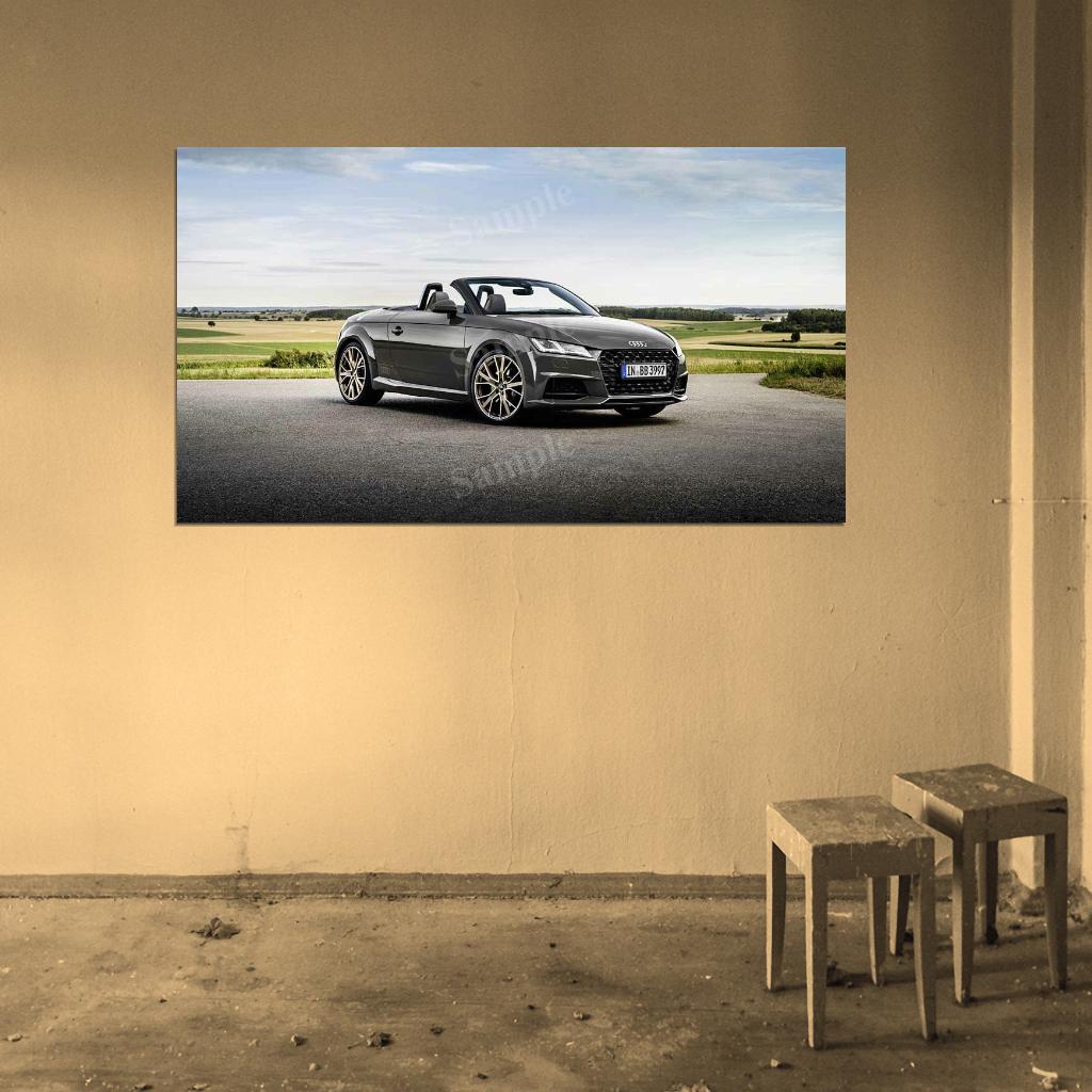 Tt Roadster Bronze Select High Res HD HQ Car Posters Home Decor Aesthetic Garage Man Cave For Men Boys Wall Art Poster