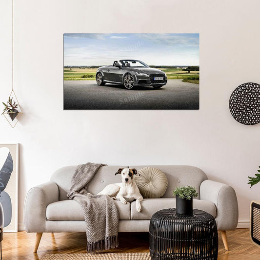 Tt Roadster Bronze Select High Res HD HQ Car Posters Home Decor Aesthetic Garage Man Cave For Men Boys Wall Art Poster