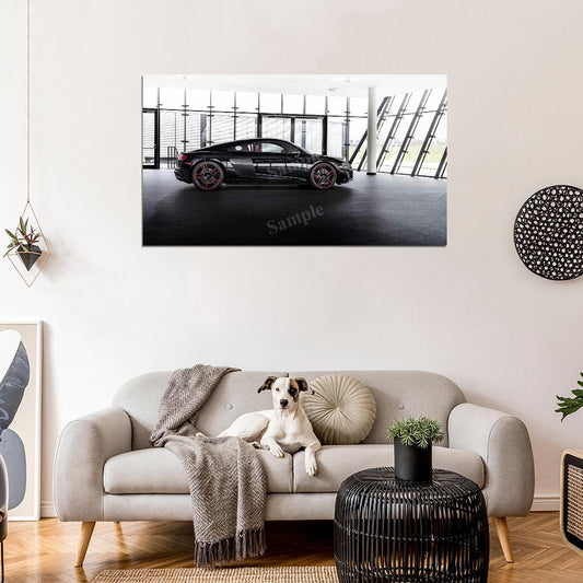 R8 Rwd Panther Edition High Res HD HQ Car Posters Home Decor Aesthetic Garage Man Cave For Men Boys Wall Art Poster