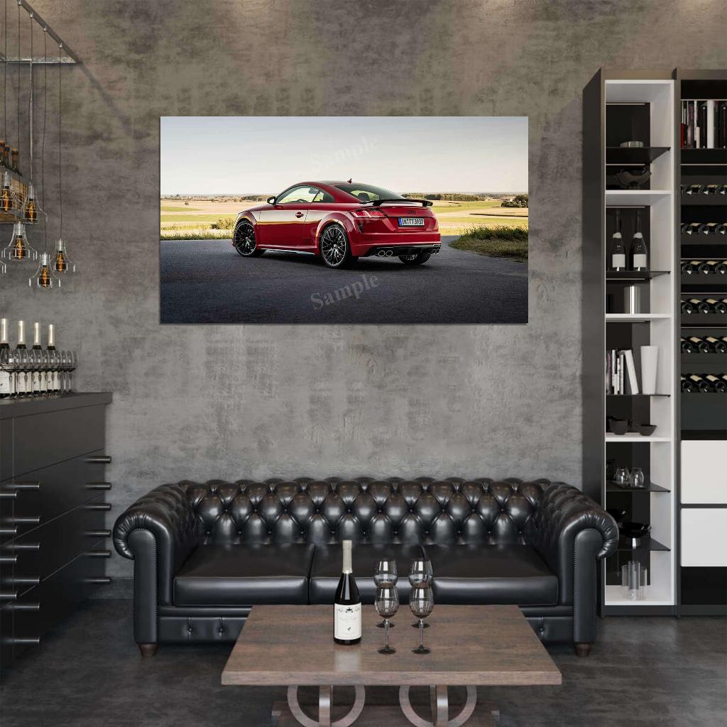 Tts Competition Plus Coupe High Res HD HQ Car Posters Home Decor Aesthetic Garage Man Cave For Men Boys Wall Art Poster