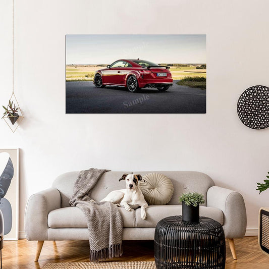 Tts Competition Plus Coupe High Res HD HQ Car Posters Home Decor Aesthetic Garage Man Cave For Men Boys Wall Art Poster