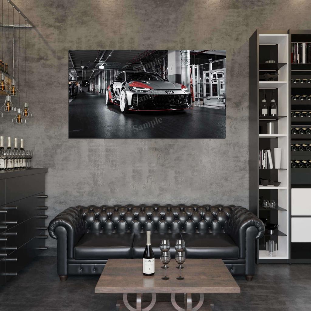 Rs 6 Gto Concept High Res HD HQ Car Posters Home Decor Aesthetic Garage Man Cave For Men Boys Wall Art Poster