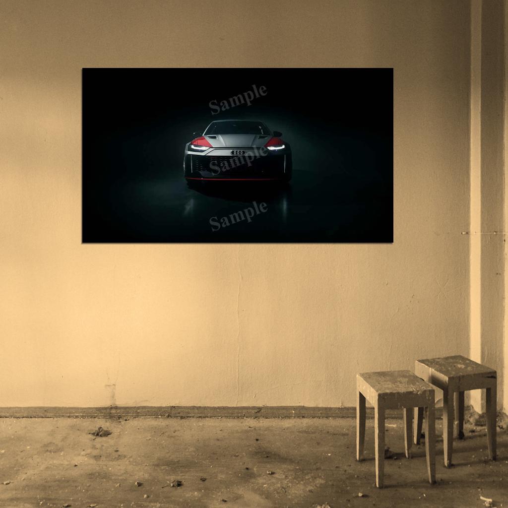 Rs 6 Gto Concept High Res HD HQ Car Posters Home Decor Aesthetic Garage Man Cave For Men Boys Wall Art Poster