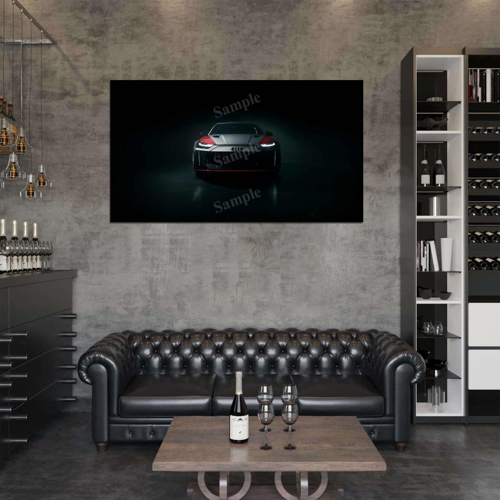 Rs 6 Gto Concept High Res HD HQ Car Posters Home Decor Aesthetic Garage Man Cave For Men Boys Wall Art Poster