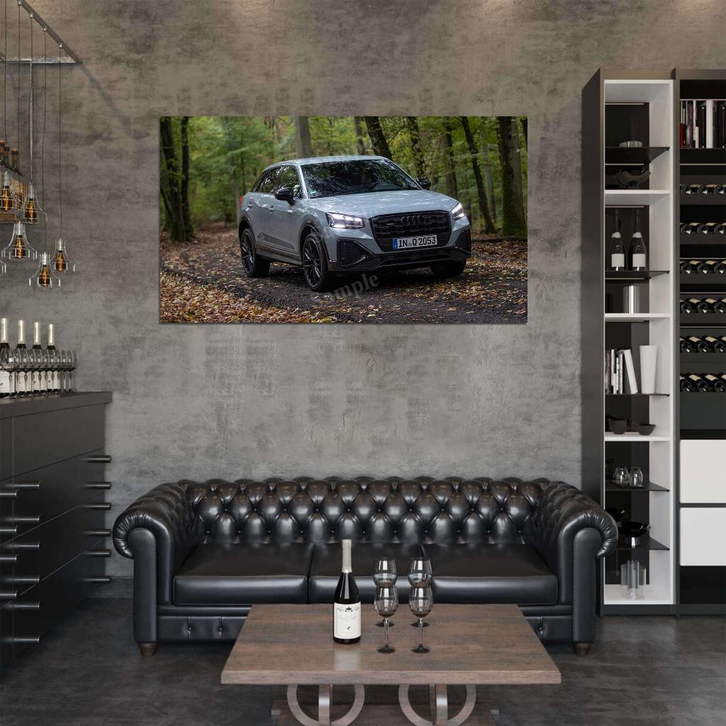 Q2 35 Tdi S Line Edition 1 High Res HD HQ Car Posters Home Decor Aesthetic Garage Man Cave For Men Boys Wall Art Poster