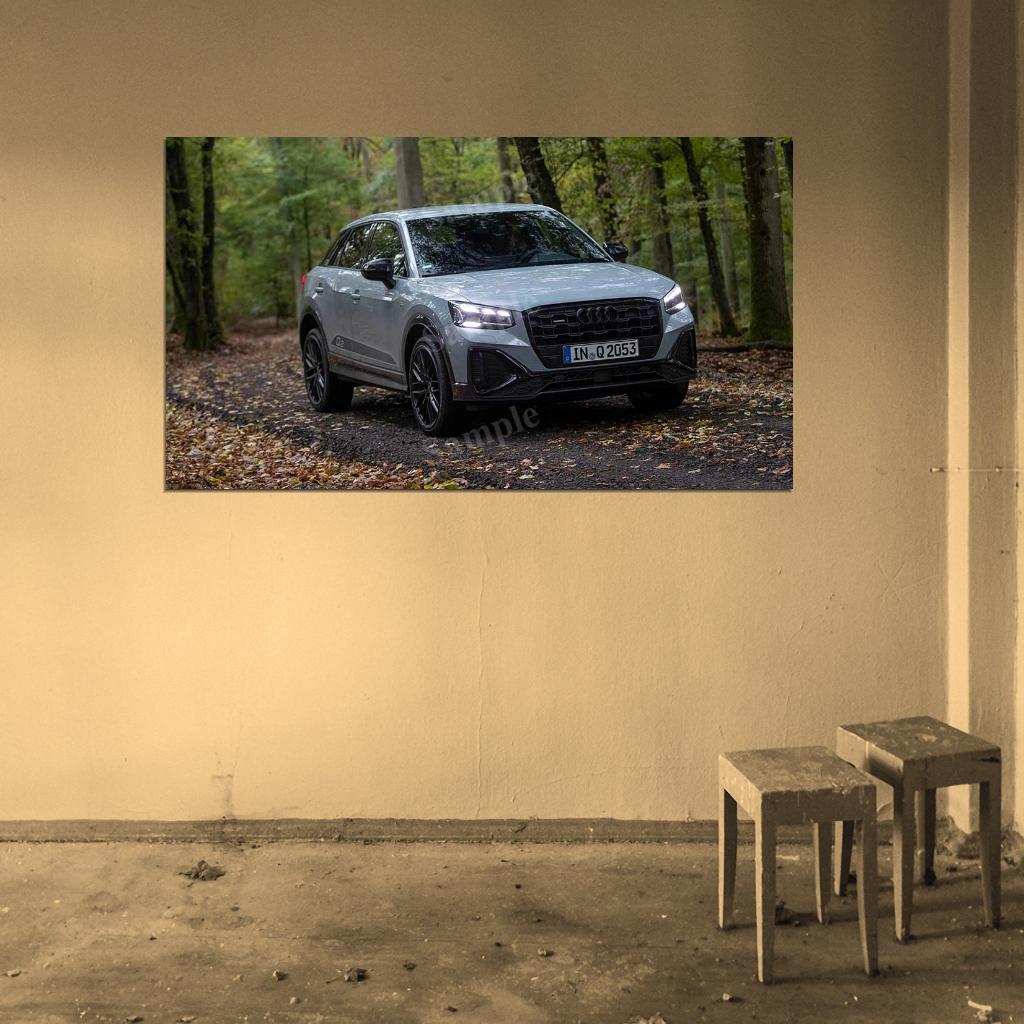 Q2 35 Tdi S Line Edition 1 High Res HD HQ Car Posters Home Decor Aesthetic Garage Man Cave For Men Boys Wall Art Poster