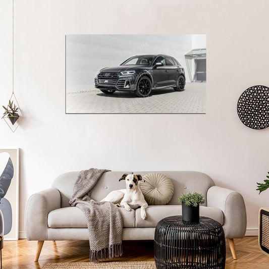 Abt Q5 55 Tfsi E Widebody High Res HD HQ Car Posters Home Decor Aesthetic Garage Man Cave For Men Boys Wall Art Poster