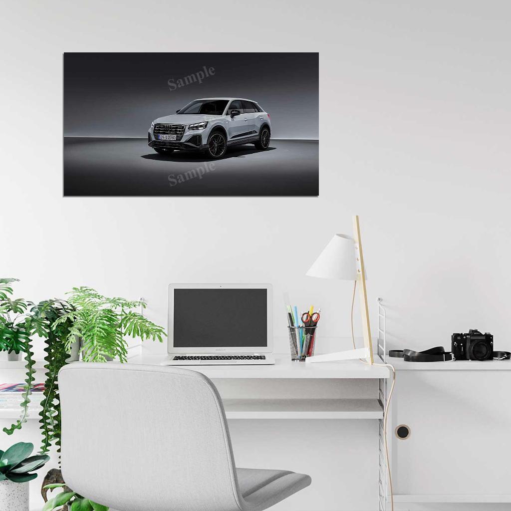 Q2 35 Tfsi S Line High Res HD HQ Car Posters Home Decor Aesthetic Garage Man Cave For Men Boys Wall Art Poster