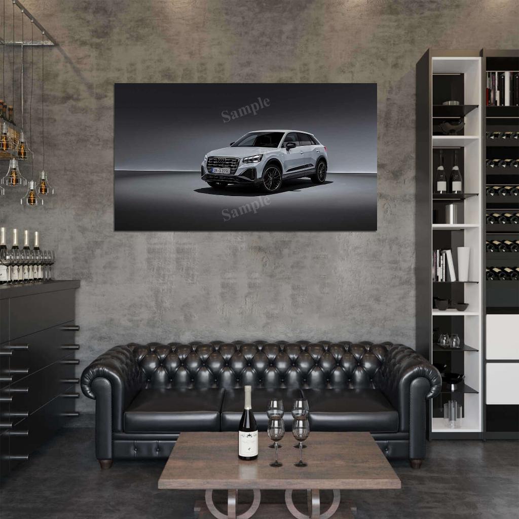 Q2 35 Tfsi S Line High Res HD HQ Car Posters Home Decor Aesthetic Garage Man Cave For Men Boys Wall Art Poster
