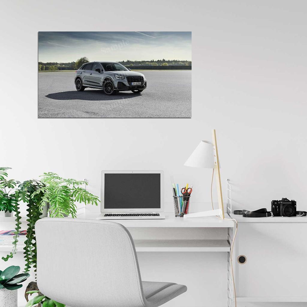 Q2 35 Tfsi S Line High Res HD HQ Car Posters Home Decor Aesthetic Garage Man Cave For Men Boys Wall Art Poster