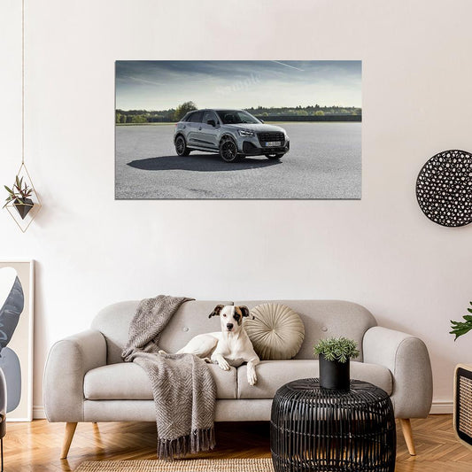 Q2 35 Tfsi S Line High Res HD HQ Car Posters Home Decor Aesthetic Garage Man Cave For Men Boys Wall Art Poster