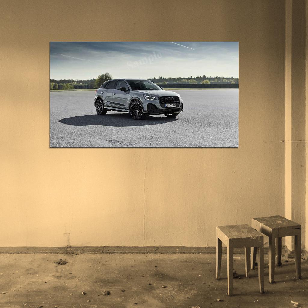 Q2 35 Tfsi S Line High Res HD HQ Car Posters Home Decor Aesthetic Garage Man Cave For Men Boys Wall Art Poster