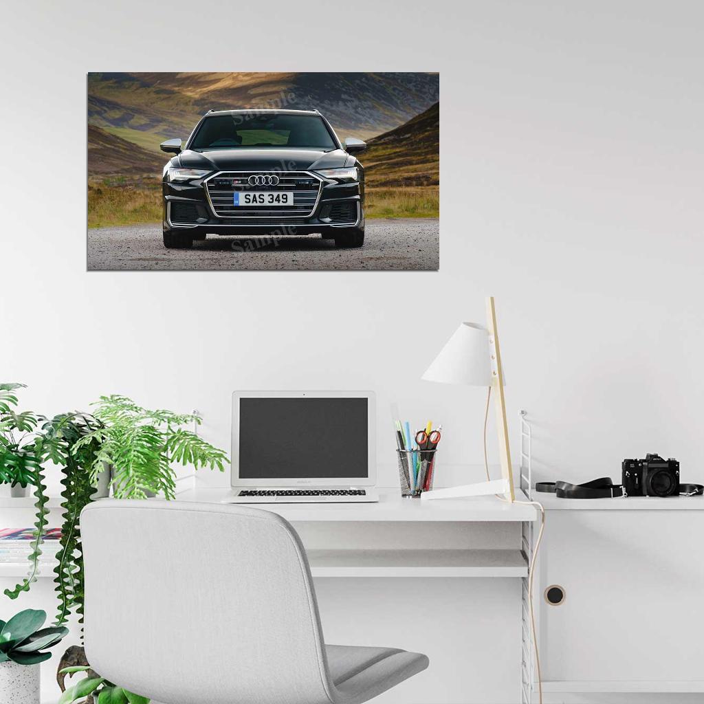 S6 Avant Tdi High Res HD HQ Car Posters Home Decor Aesthetic Garage Man Cave For Men Boys Wall Art Poster