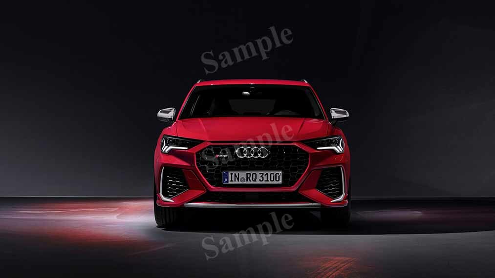 Rs Q3 Red High Res HD HQ Car Posters Home Decor Aesthetic Garage Man Cave For Men Boys Wall Art Poster