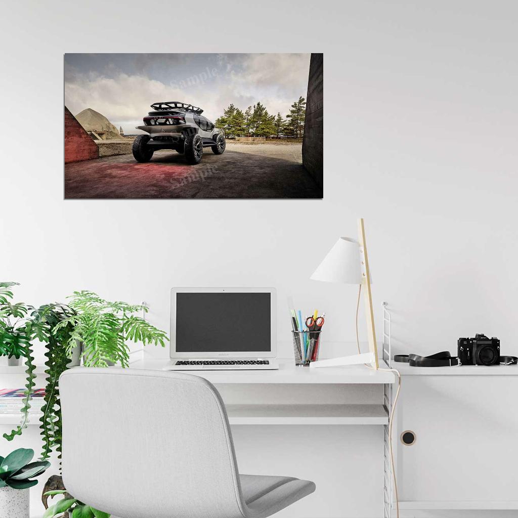 Aitrail Quattro Red High Res HD HQ Car Posters Home Decor Aesthetic Garage Man Cave For Men Boys Wall Art Poster