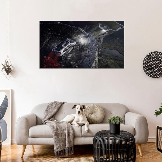 Aitrail Quattro High Res HD HQ Car Posters Home Decor Aesthetic Garage Man Cave For Men Boys Wall Art Poster