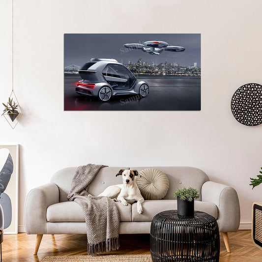 Airbus Pop High Res HD HQ Car Posters Home Decor Aesthetic Garage Man Cave For Men Boys Wall Art Poster