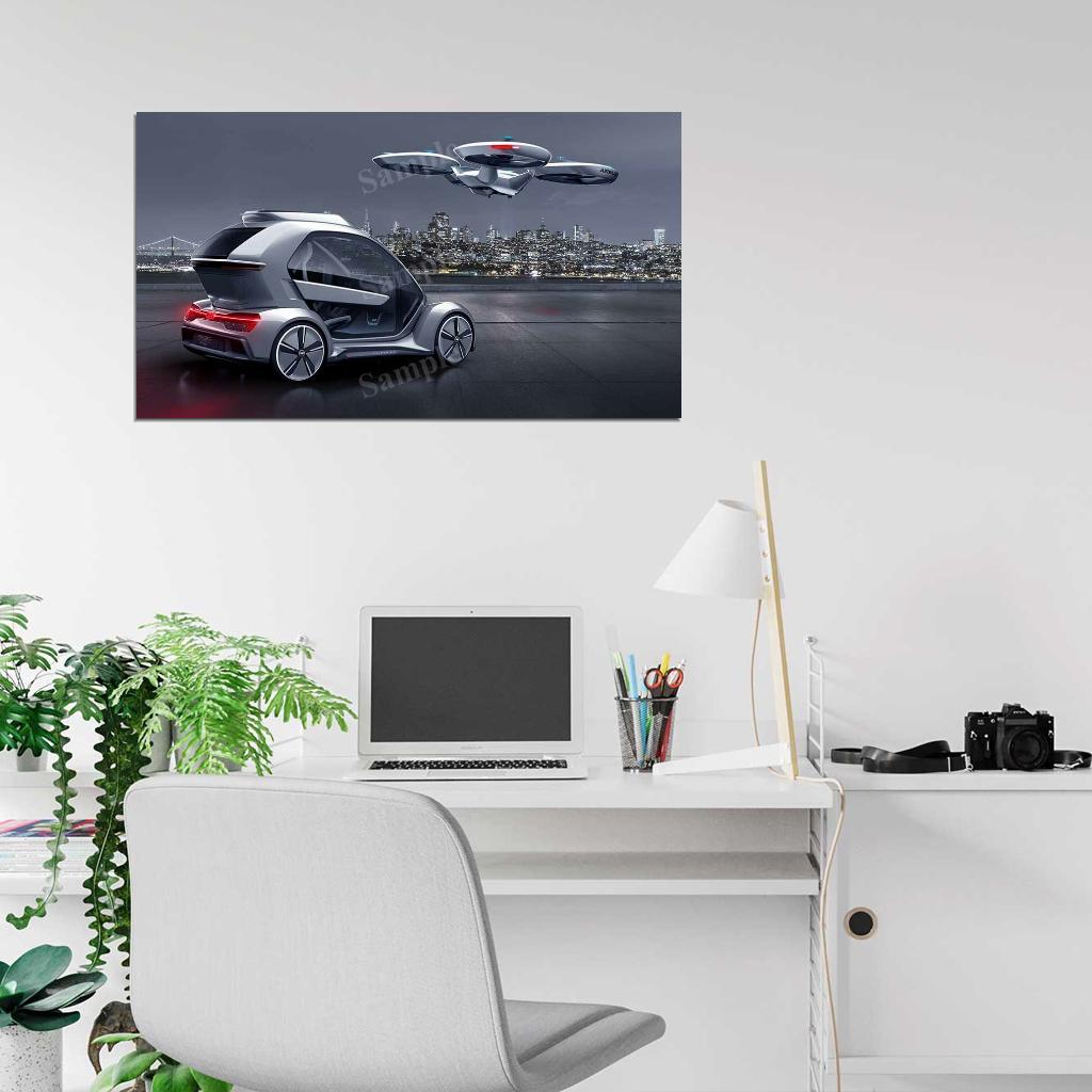 Airbus Pop High Res HD HQ Car Posters Home Decor Aesthetic Garage Man Cave For Men Boys Wall Art Poster