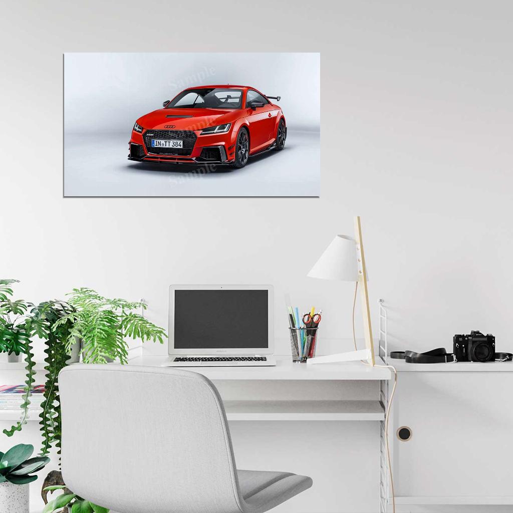 Rs Coupe Red High Res HD HQ Car Posters Home Decor Aesthetic Garage Man Cave For Men Boys Wall Art Poster