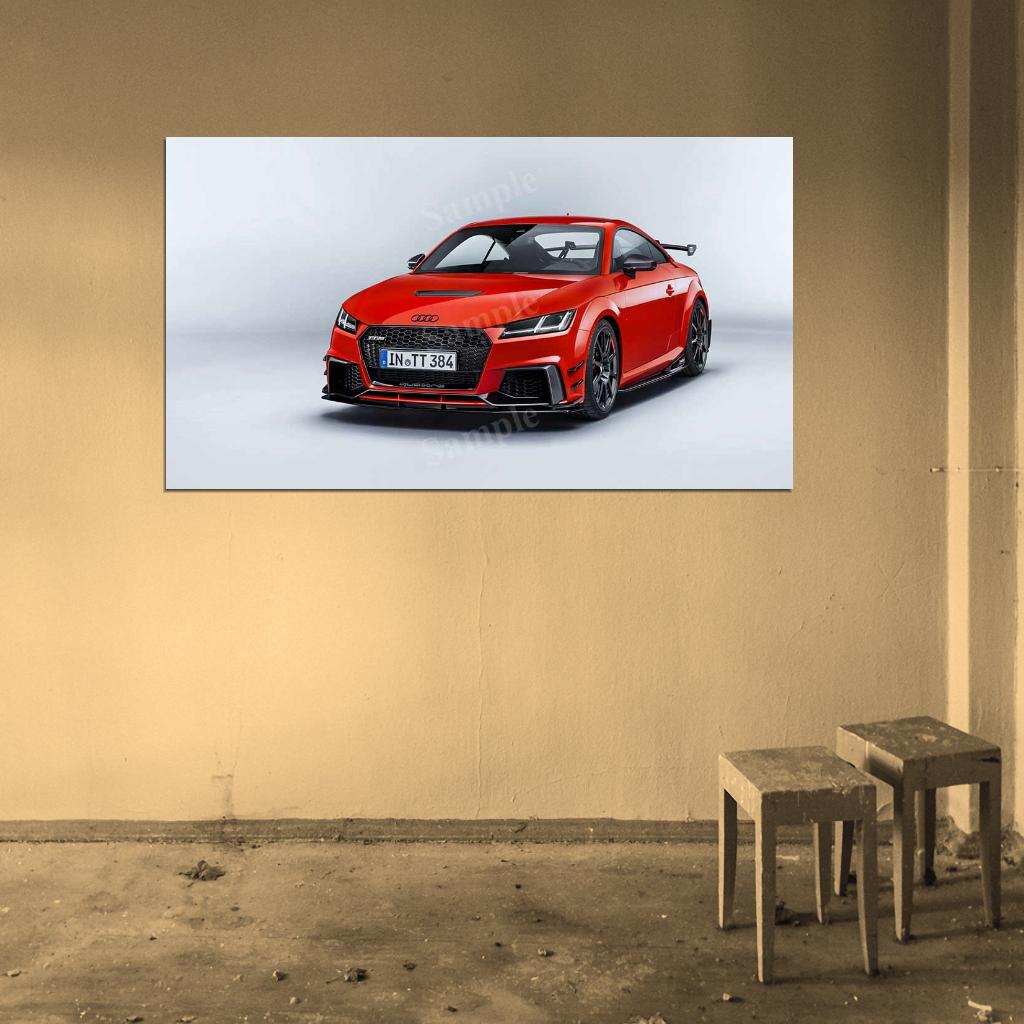 Rs Coupe Red High Res HD HQ Car Posters Home Decor Aesthetic Garage Man Cave For Men Boys Wall Art Poster