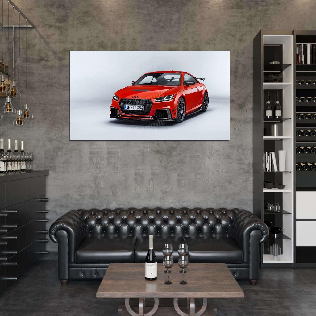 Rs Coupe Red High Res HD HQ Car Posters Home Decor Aesthetic Garage Man Cave For Men Boys Wall Art Poster