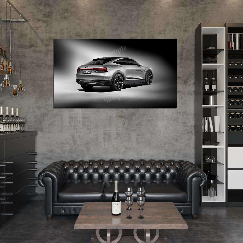 Elaine Frankfurt Motor Show High Res HD HQ Car Posters Home Decor Aesthetic Garage Man Cave For Men Boys Wall Art Poster