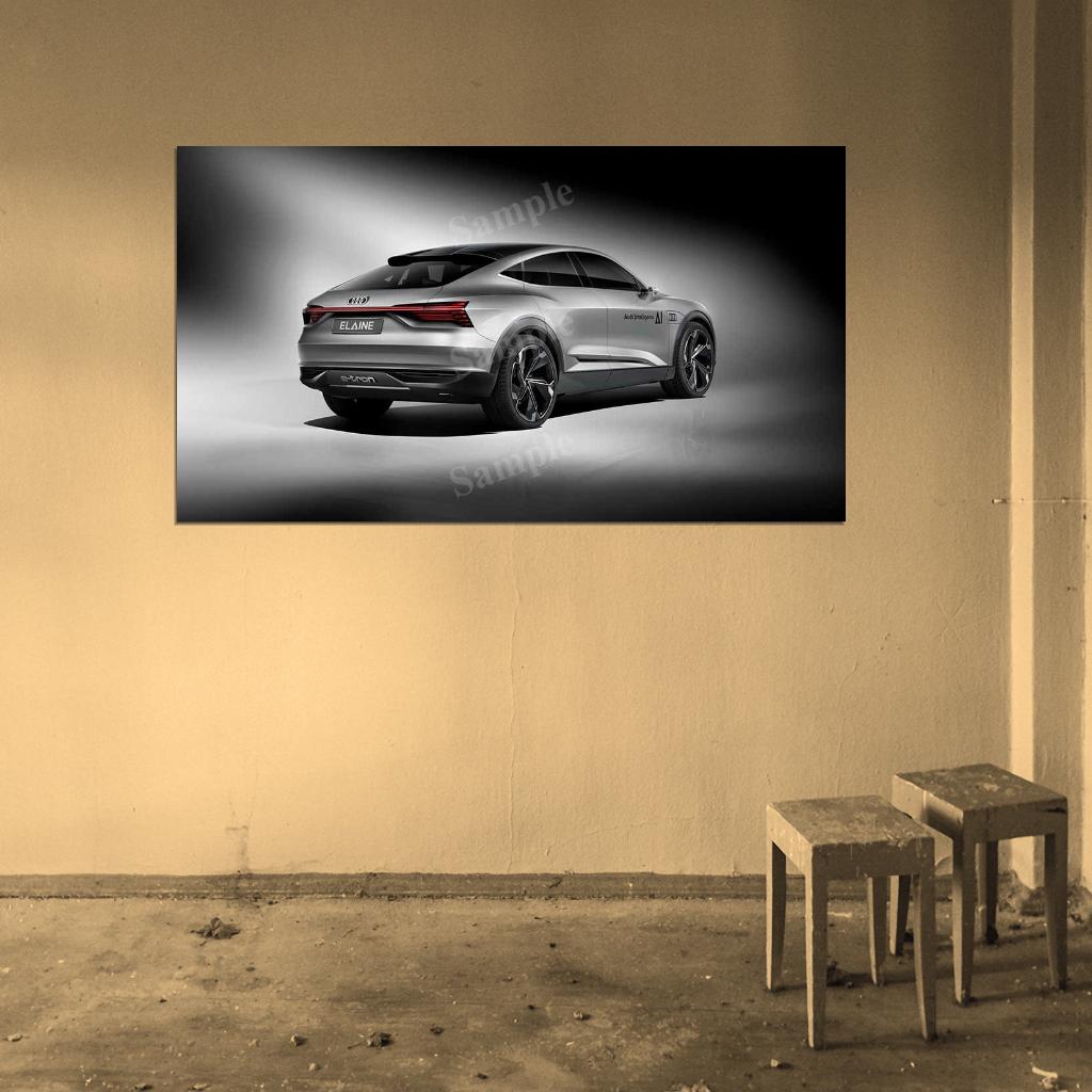 Elaine Frankfurt Motor Show High Res HD HQ Car Posters Home Decor Aesthetic Garage Man Cave For Men Boys Wall Art Poster
