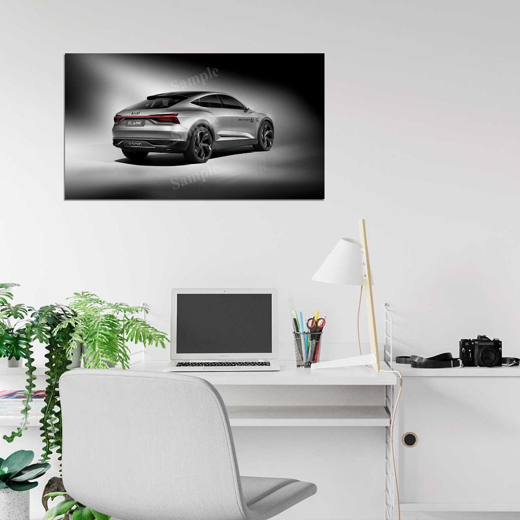 Elaine Frankfurt Motor Show High Res HD HQ Car Posters Home Decor Aesthetic Garage Man Cave For Men Boys Wall Art Poster