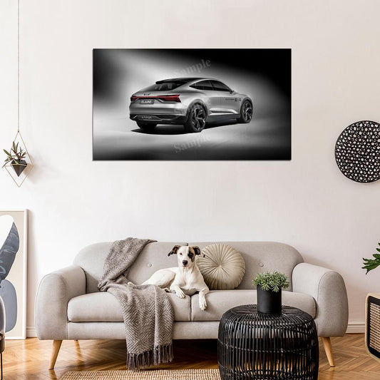 Elaine Frankfurt Motor Show High Res HD HQ Car Posters Home Decor Aesthetic Garage Man Cave For Men Boys Wall Art Poster