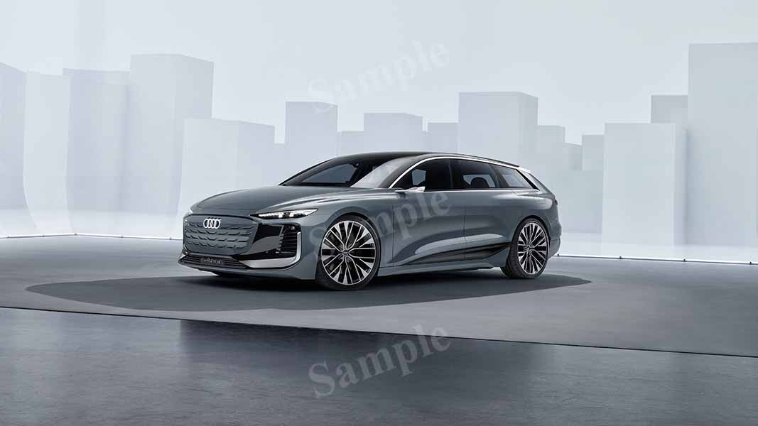 A6 Avant E Tron Concept 2022 High Res HD HQ Car Posters Home Decor Aesthetic Garage Man Cave For Men Boys Wall Art Poster