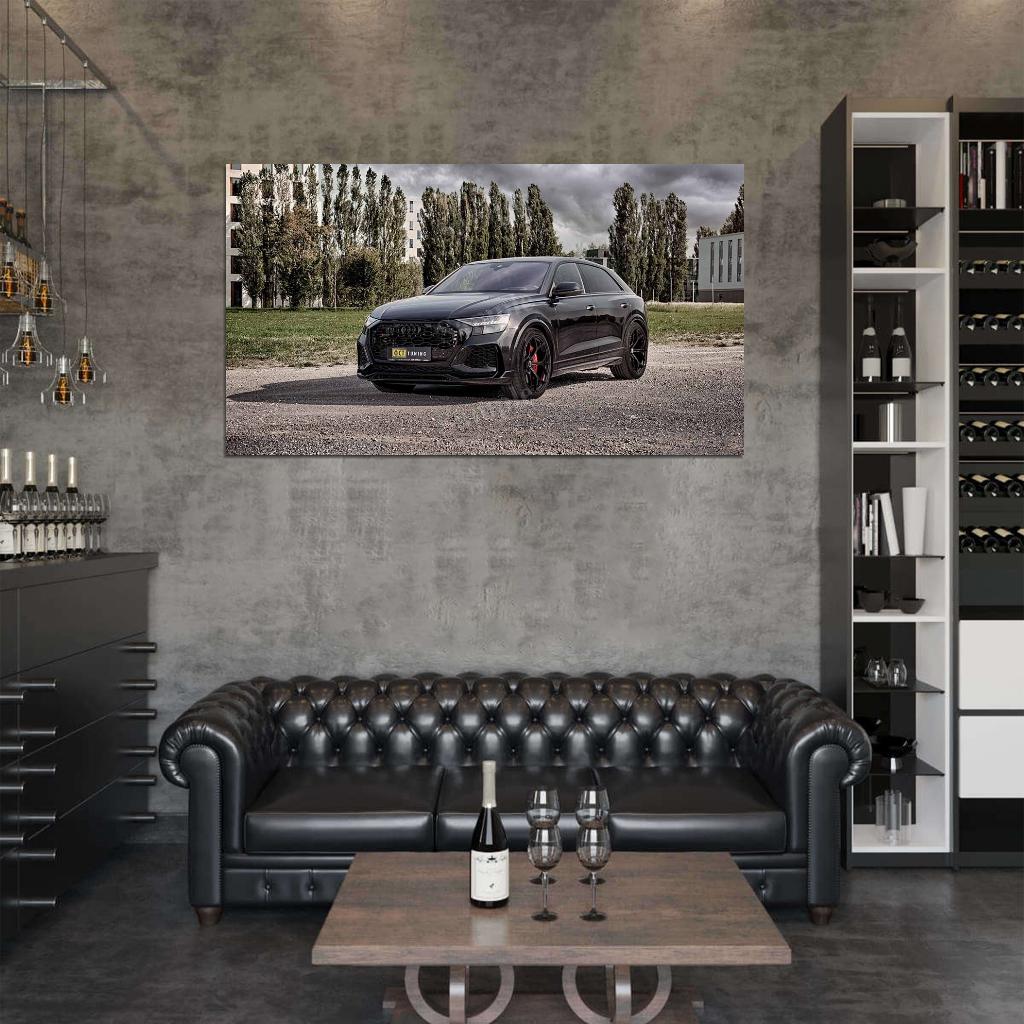 Oct Tuning Rs Q8 2022 High Res HD HQ Car Posters Home Decor Aesthetic Garage Man Cave For Men Boys Wall Art Poster