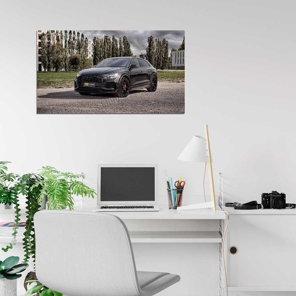 Oct Tuning Rs Q8 2022 High Res HD HQ Car Posters Home Decor Aesthetic Garage Man Cave For Men Boys Wall Art Poster