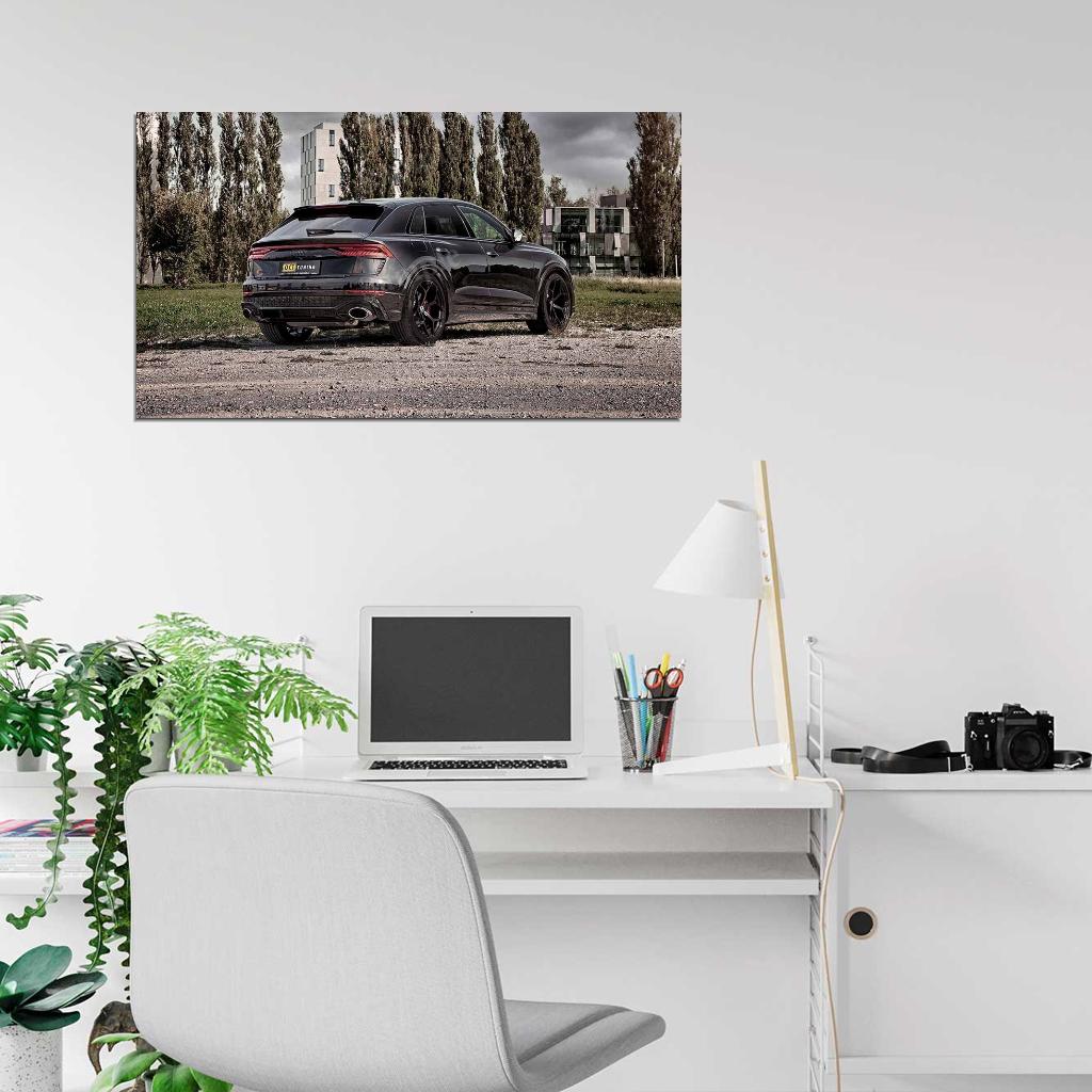 Oct Tuning Rs Q8 2022 High Res HD HQ Car Posters Home Decor Aesthetic Garage Man Cave For Men Boys Wall Art Poster
