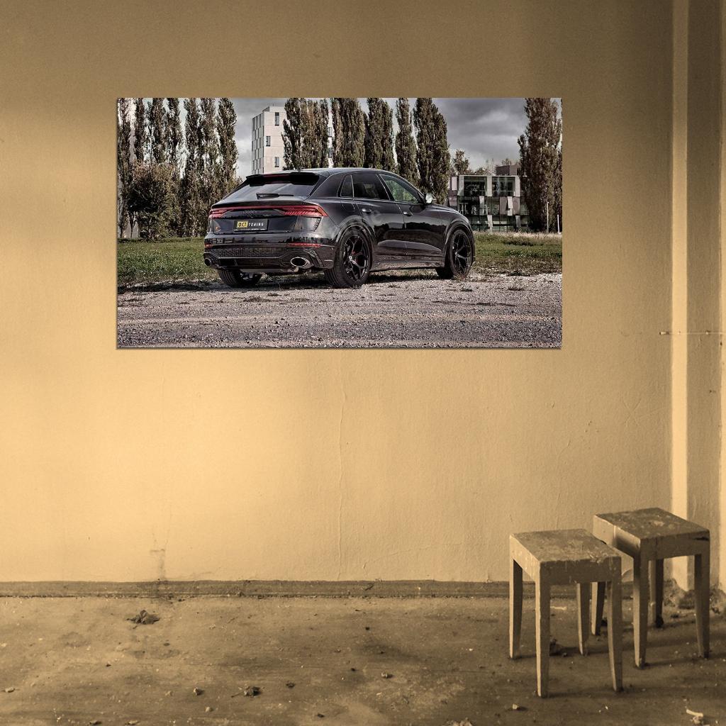 Oct Tuning Rs Q8 2022 High Res HD HQ Car Posters Home Decor Aesthetic Garage Man Cave For Men Boys Wall Art Poster