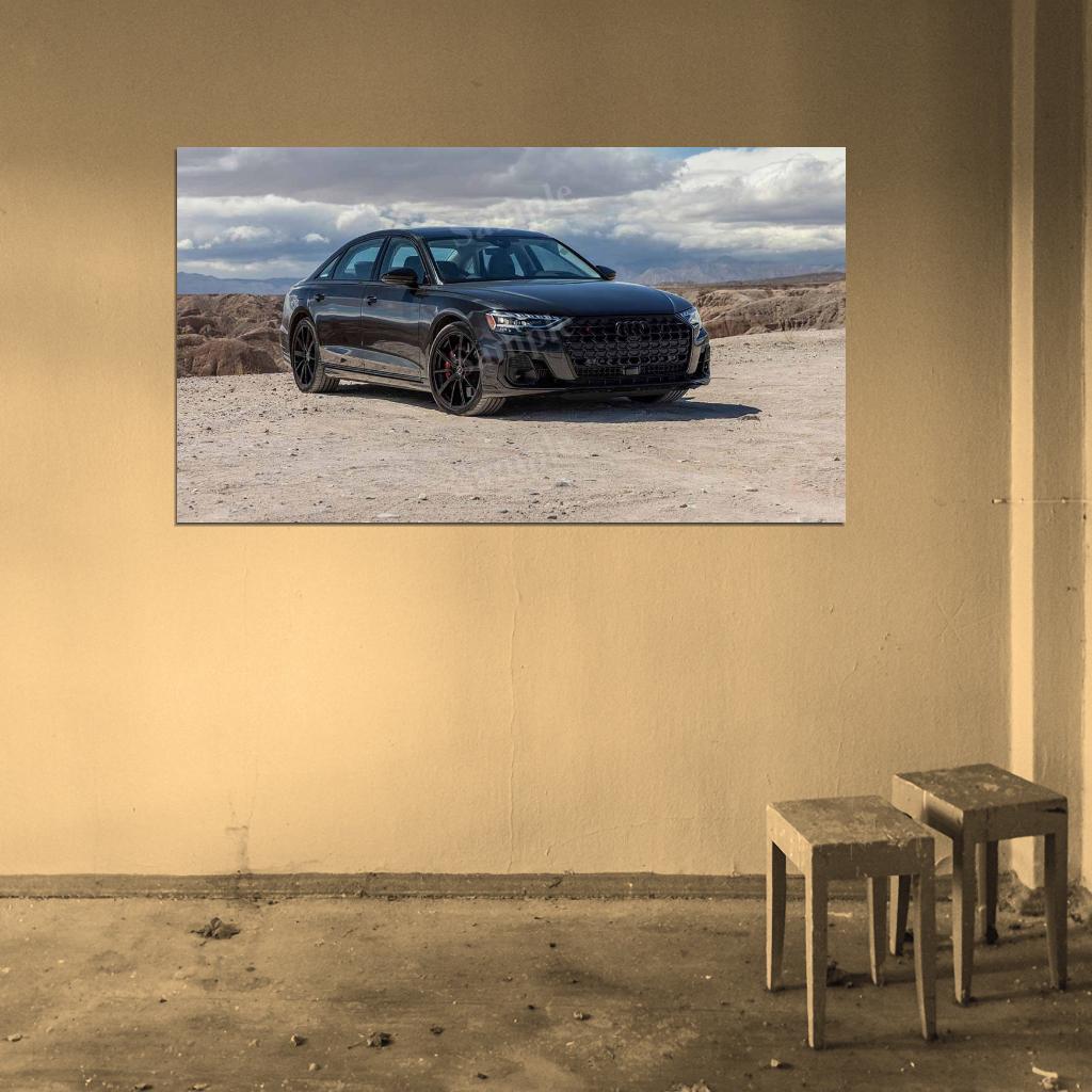 S8 2022 High Res HD HQ Car Posters Home Decor Aesthetic Garage Man Cave For Men Boys Wall Art Poster