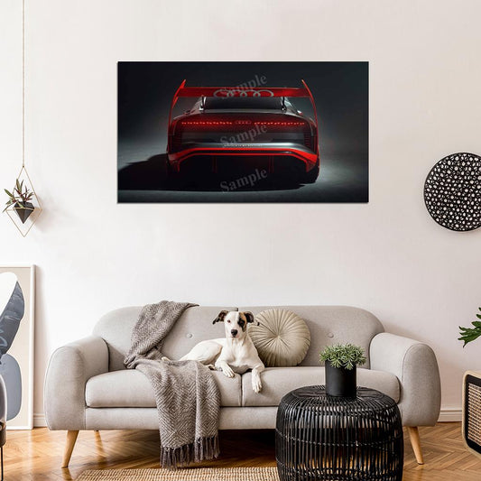 S1 E Tron Quattro Hoonitron 2022 High Res HD HQ Car Posters Home Decor Aesthetic Garage Man Cave For Men Boys Wall Art Poster