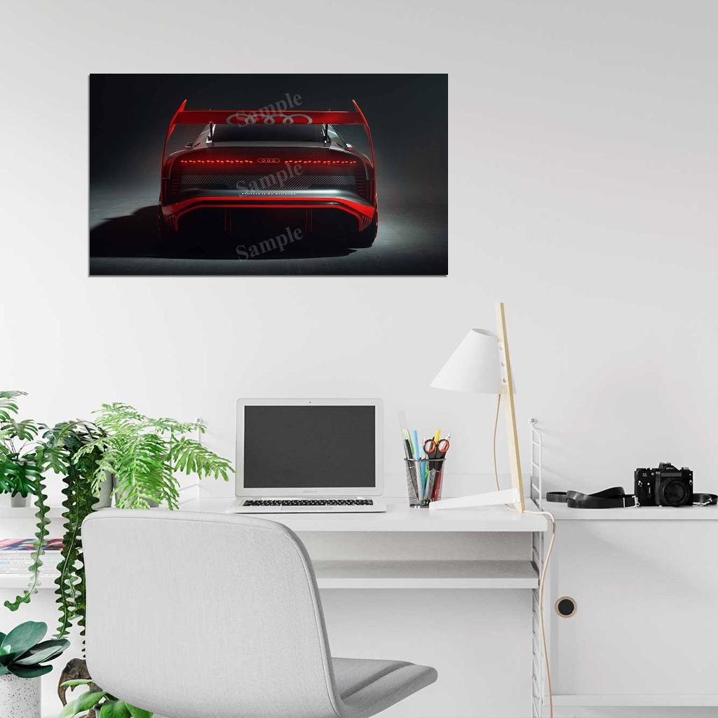 S1 E Tron Quattro Hoonitron 2022 High Res HD HQ Car Posters Home Decor Aesthetic Garage Man Cave For Men Boys Wall Art Poster