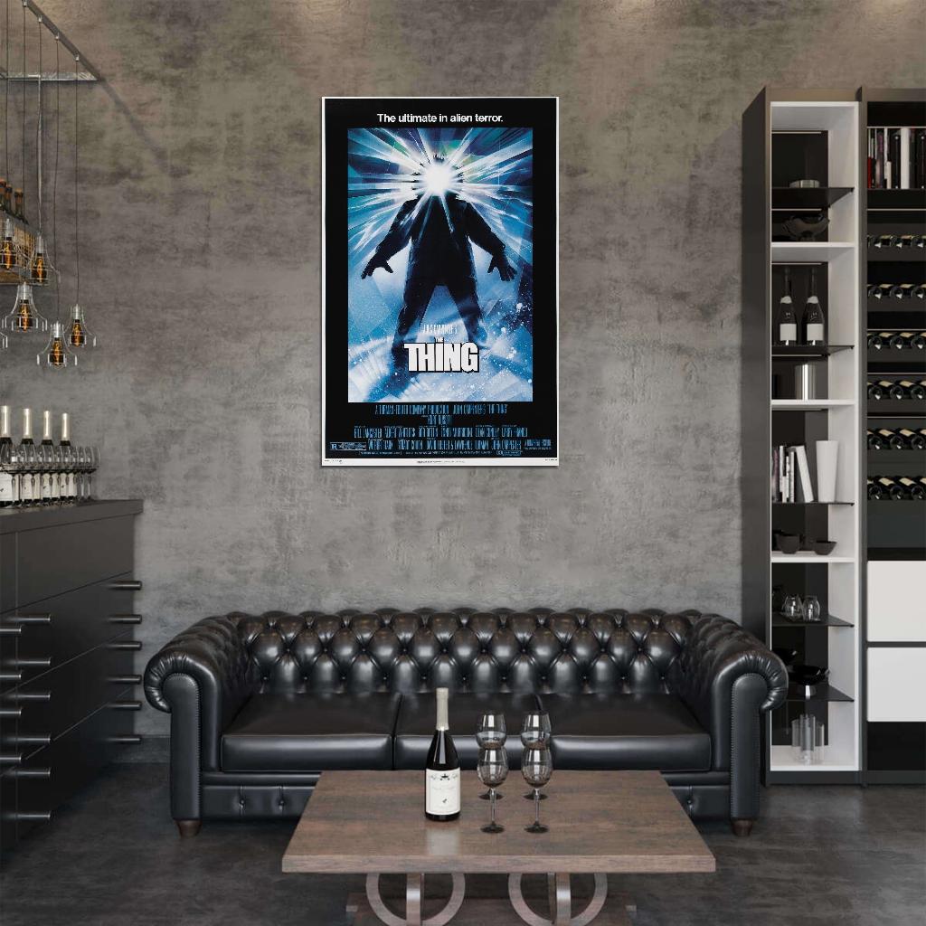 THE THING 1982 Film Retro Movie Vintage Wall Poster