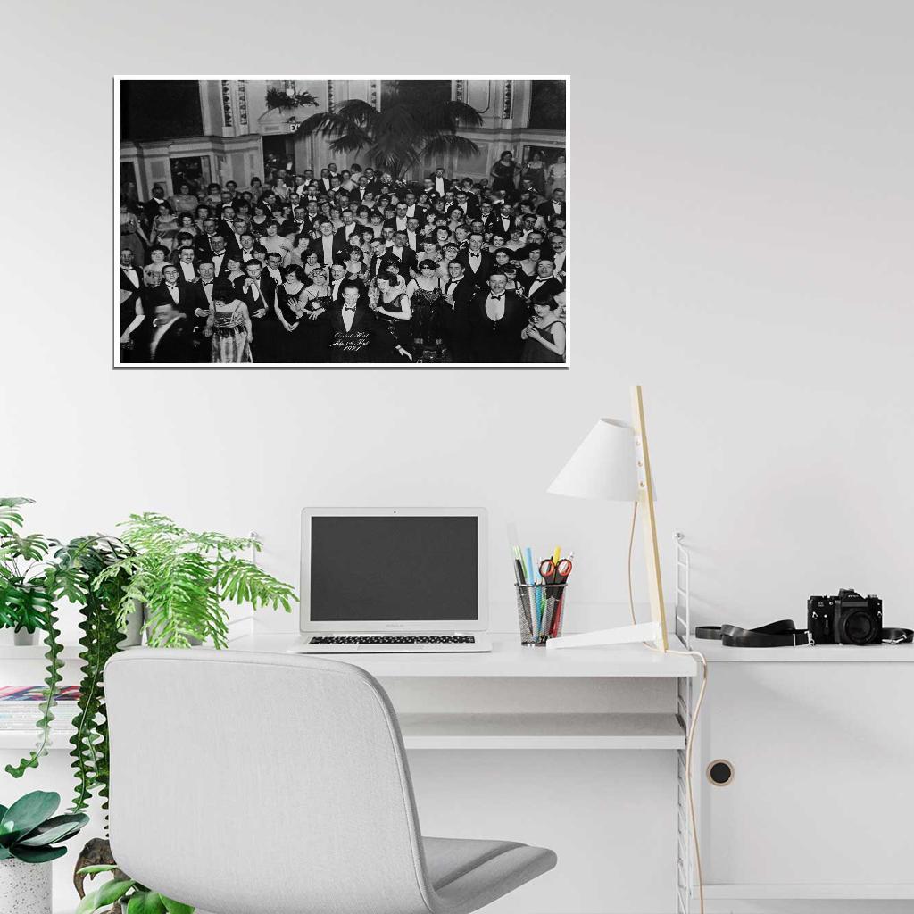 The Shining "Overlook Hotel 4th of July Ball" Film Retro Movie Vintage Wall Poster