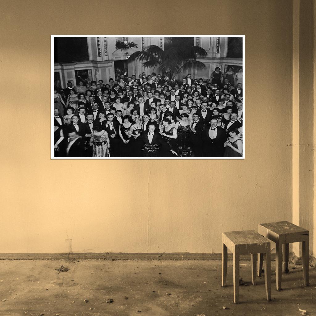 The Shining "Overlook Hotel 4th of July Ball" Film Retro Movie Vintage Wall Poster